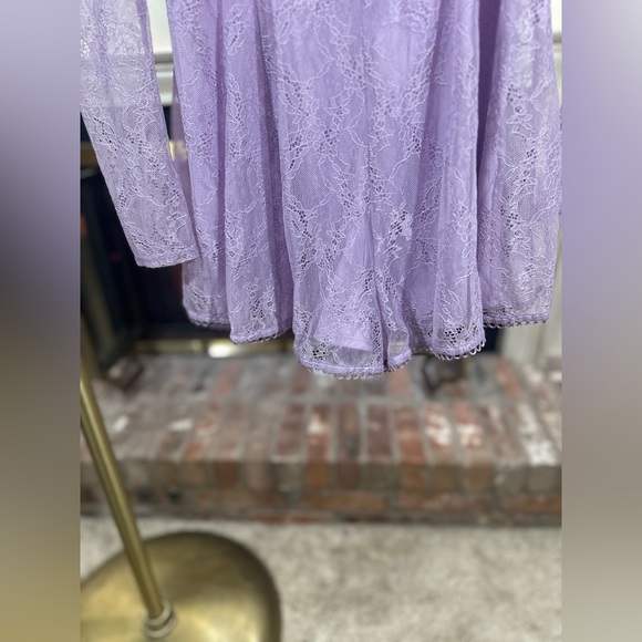 Coquette Lavender Lace Romper – Urban Outfitters NWT Babydoll Corset Sheer S - Picture 3 of 10